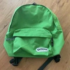 00s OUTDOOR グリーン 差し色 バックパック リュック円堂守city - メルカリ