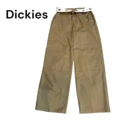 美品 Dickies×Spick＆Span コラボ ベージュ ダブルニーパンツ