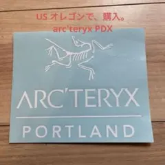 レア！国内流通なし！USA購入　arc'teryx 正規ステッカーのサムネイル