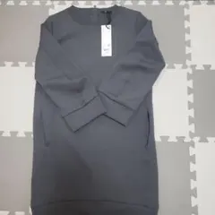 JIL SANDER カットソーワンピース S ダークグレー　新品