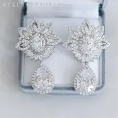 美品】 STELLA BRIDAL アンジュI ピアス - メルカリ