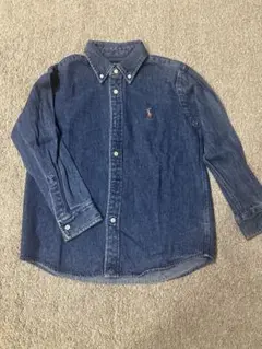 Ralph Lauren 女児デニム長袖シャツ120センチ