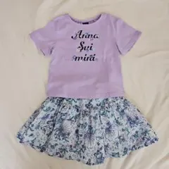 Anna Sui Tシャツとマーメイド柄スカート 100cmのサムネイル