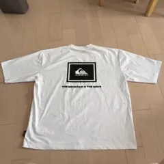 QUIKSILVER ラッシュガード 半袖 ホワイト M