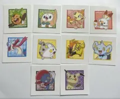 ポケモンパン デコキャラシール まとめ売り パウンドC第9弾 第10弾