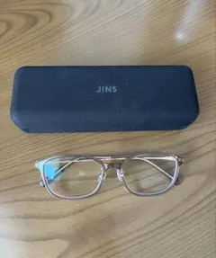 JINS クリアレンズ サングラス ケース付き
