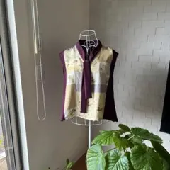 着物リメイクブラウス