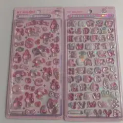 【正規品】マイメロディ ボンボンドロップシール 2種セット