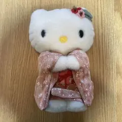 ハローキティ 着物 和装　ちりめん　ぬいぐるみ　希少