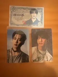 河野純喜　縁日券　トレカ