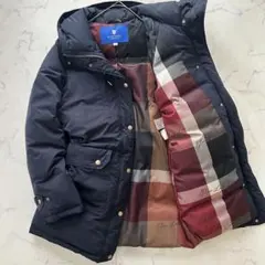 限定品 ブルーレーベルクレストブリッジ ダウン ロングコート 金ボタン 3周年