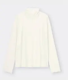 GU シアーハイネックT(長袖)