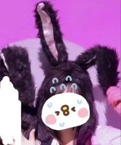 文化祭 黒うさぎ被り物のサムネイル
