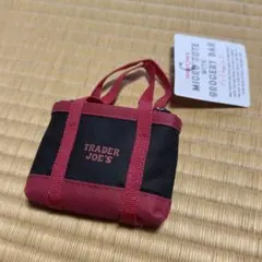 限定版　TRADER JOE'S トレジョ　エコバッグ 赤 黒