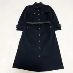 BURBERRY LONDON トレンチコート ロング丈 ベルト付 サイズ38