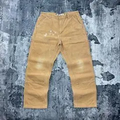 USA製 32×32 Carhartt ダブルニー B01 BRN 最高フェード USA製 32×32 Carhartt ダブルニー B01 BRN 最高フェード - メルカリ