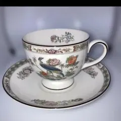 ウェッジウッド　クタニクレーン カップ&ソーサー