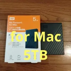 WD My Passport for Mac 5TB 外付けHDD