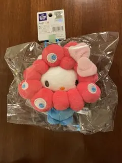 ミャクミャク　キティちゃん　万博会場限定　カラビナ付きマスコット