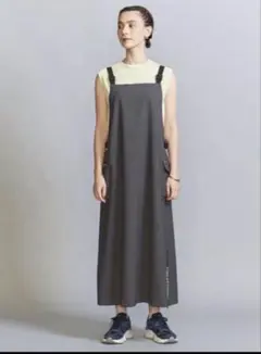 【別注】<THOUSAND MILE>カーゴサロペットワンピース-ウォッシャブル