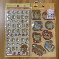 【正規品】ボンボンドロップシール サンリオ ウォーターシール ポムポムプリン