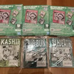 一番くじ ワンピース ベース ショップ　アクリルブロックチャーム 3個セット