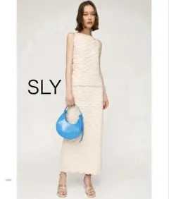 試着のみ【SLY】アイボリー タイトスカート
