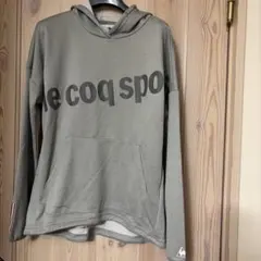 le coq sportif グレー フード付きパーカー