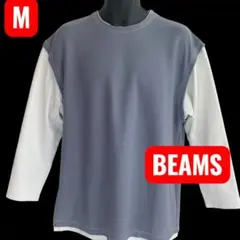 BEAMS HEART ビームスハート レイヤードスタイル ロンT メンズ Mのサムネイル