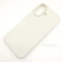 新品　iPhone 17 ケース　 ホワイト　白　レザー風