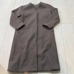 pink adobe ロングコート