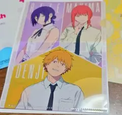 チェンソーマン ミニクリアファイル デンジ マキマ レゼガチャチェーンソーマン②