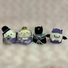 ☆すみっコぐらし☆おとぎゴシックハロウィン☆てのりぬいぐるみ4種