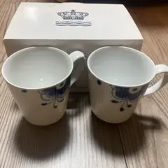 ロイヤルコペンハーゲン ハイハンドル マグカップ 　2個