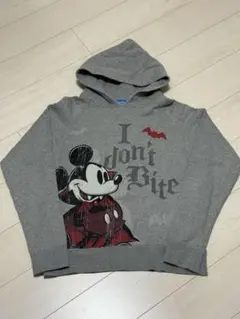 ディズニー公式 ミッキー ハロウィン パーカー I don’t Bite