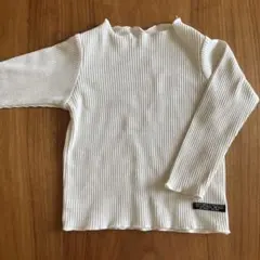90サイズ　リブメロウカットソー