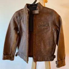 お買得！✳︎ RALPH LAUREN✳︎ 116-122cm 牛革ジャケット