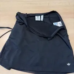 adidas PRIMEGREEN ブラックスカート J/S