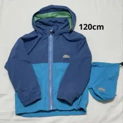 BEAMS mini フード付きナイロンジャケット 120 ウインドブレーカー