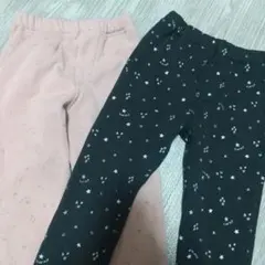 slapslip裏起毛パンツ２枚セット