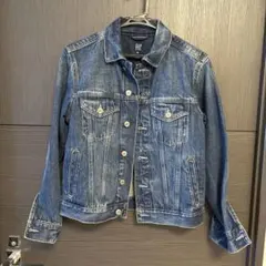 GAP キッズ　デニムジャケット インディゴブルー
