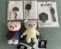 BE:FIRST　モアプラスぬいぐるみ　クリアスタンド LEO 2種セット BE:FIRST モアプラスぬいぐるみ クリアスタンド LEO 2種セット