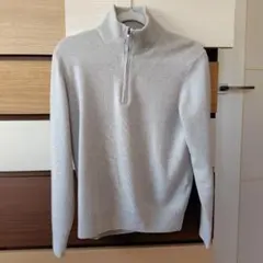 UNIQLO カシミヤハーフジップセーター
