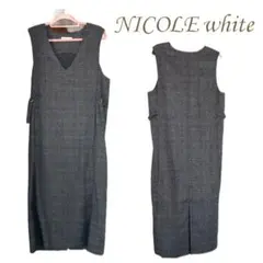 【新品】NICOLE WHITE ワンピース