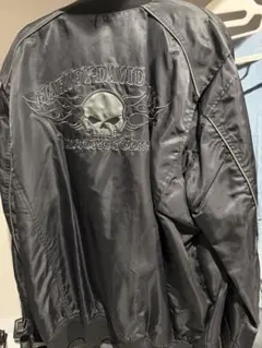 Harley-Davidson スカルデザイン ジャケット Lサイズ