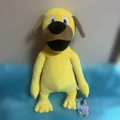 【新品・未使用】ヒューマンフォールフラット　バディ　BIGぬいぐるみ　黄色い犬