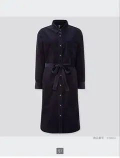 UNIQLO コーデュロイシャツワンピース
