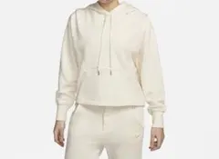 Nike フード付きパーカー クリーム色