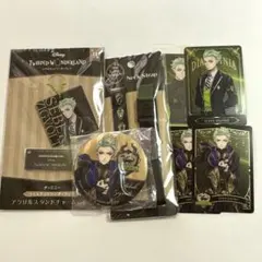 ツイステ　セベク　ジグボルト　アクリルスタンド缶バッジ　カード　ネックストラップ
