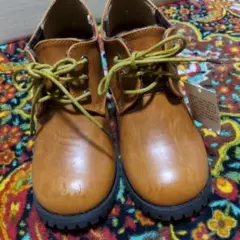 レースアップ厚底ヒールシューズSサイズ高さ6.5 新品未使用